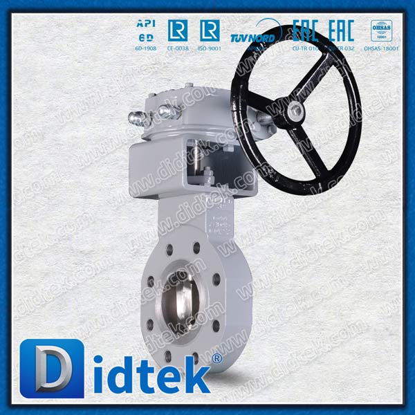 API 609 Natural Gas Worm Gear Forged Steel Lug Butterfly Valve